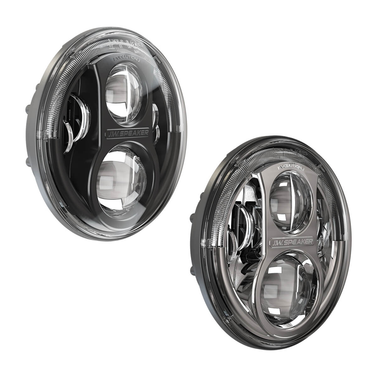 J.W. Speaker 8700 Evolution J Series LED Jeep Headlights APS