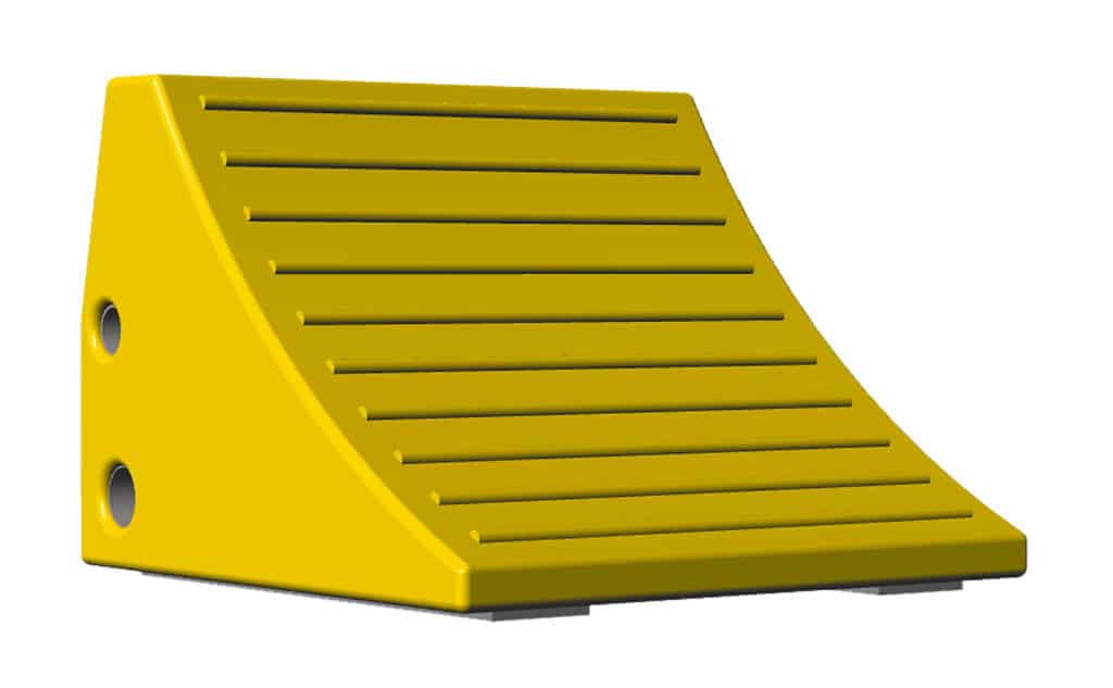 Driver Industrial Heavy Equipment Wheel Chocks APS