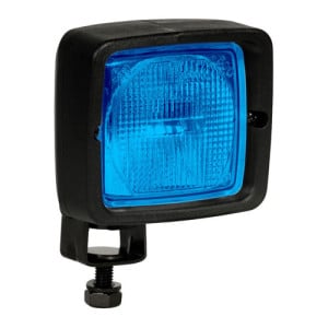 ABL 500 3x3 Compact Halogen Signal Lamp - Amber/Blue