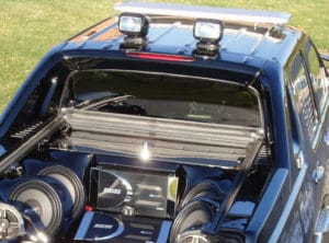 Golight Stryker on vehicle roof