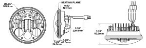 JW Speaker 8690 M Series line drawing