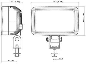 ABL 1100 LED1200 Compact line drawing