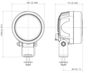 ABL 700 LED1200 Compact line drawing