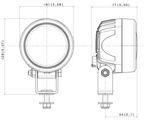 ABL 700 LED850 Compact line drawing