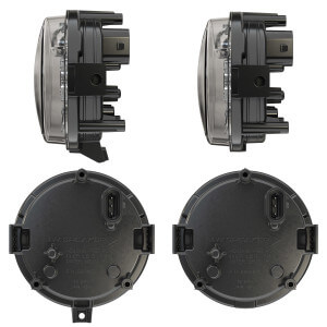 Adjustable Mount (left) and Fixed Panel Mount (right)