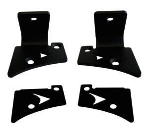 Speaker A-Pillar Light Mount Kits for Jeep Wrangler TJ (1997 - 2006)