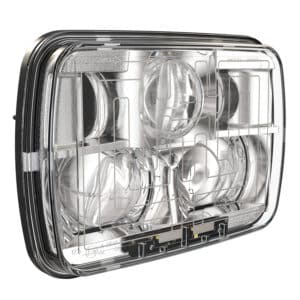 J.W. Speaker 8910 Evolution 2 LED Heated Headlights with Chrome Bezel