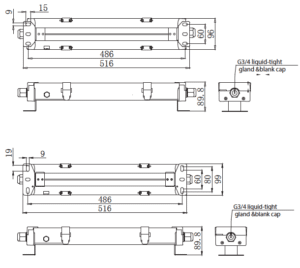 APS LW460 LED Walkway Light Series