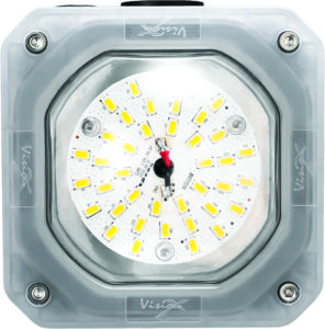 Vision X 10W Junction Box Light showing 40 LEDs