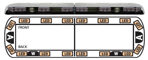Vantage best sale light bar