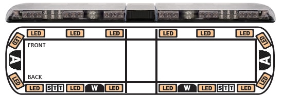 Vantage best sale light bar