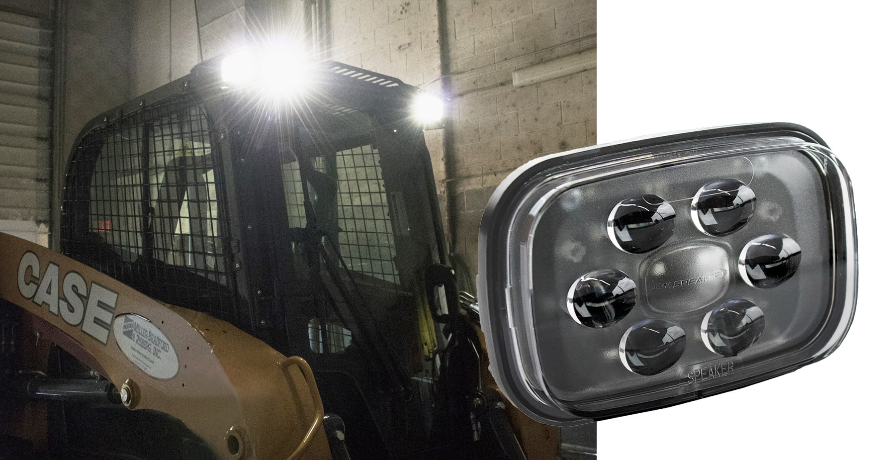 The Model 785 work light for CASE skid steers APS