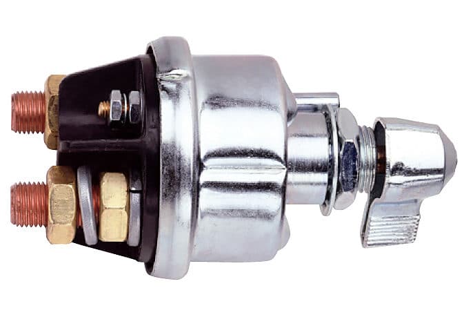 Cole Hersee 75908 Silver 2000 Amp Master Disconnect Switch 