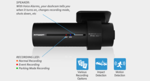 Built-in impact & motion detection