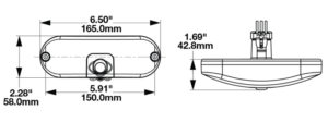 J.W. Speaker 272 Camera Tail Light