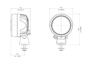 ABL RLA LED2000 Compact LED Worklight