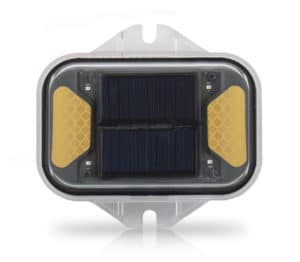 LED Solar Amber Flasher & Warning Light