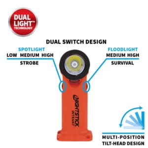 Bayco XPP-5566RX INTRANT Intrinsically Safe Dual-Light Angle Light