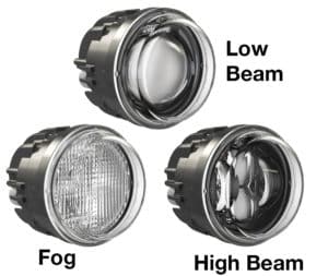 J.W. Speaker Model 93 LED Headlights (single function models)