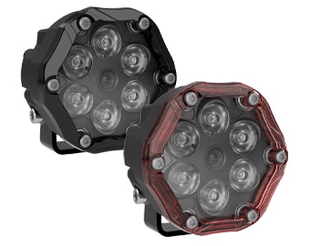 J.W. Speaker Model Trail 6 Round LED Off Road Lights