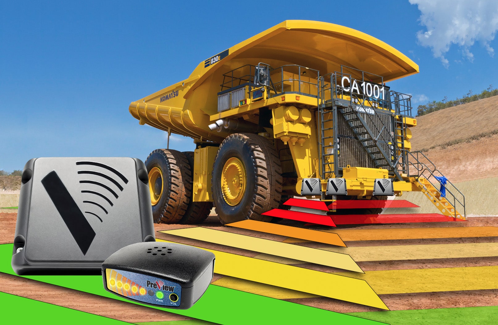 Collision Awareness Solution for Komatsu 830E