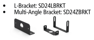 ECCO ED3511 bracket options
