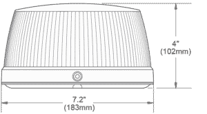 Whelen L31 SAE Class I LED Beacon