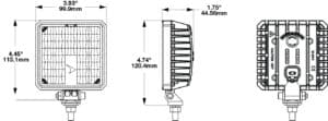 J.W. Speaker Model 892 Compact Work Light