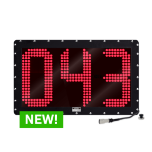 NVIZN™ Pantalla de identificación de vehículo programable de 3 dígitos numéricos rojos de 16'' (VID-3N16-R)