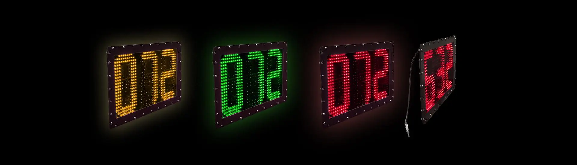 Serie programable LED NVIZN™ de 16" de Driver Industrial Safety