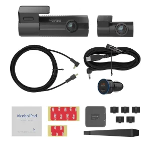 BlackVue ELITE 8 2CH Dashcam in the box