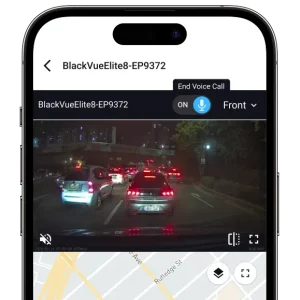 BlackVue remote live view voice